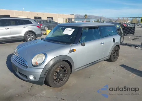 2008 Mini Cooper Clubman из США, поврежденный, VIN WMWML33558TN67037